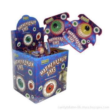Factory directly selling individually packed Gummy Eyeball candy for Halloween